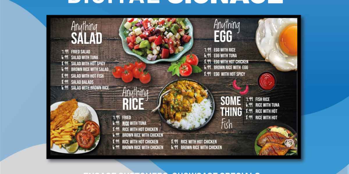 Revolutionizing Dining Experiences with Restaurant Digital Menu Boards
