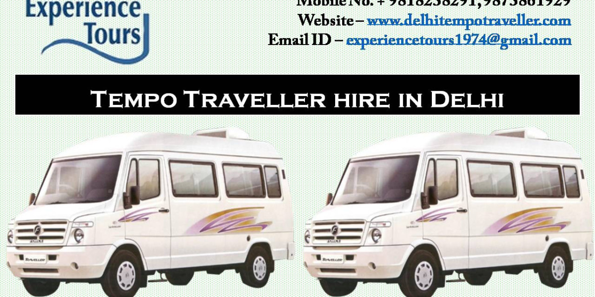 Luxurious and Comfortable Ride by Tempo Traveller Hire in Delhi