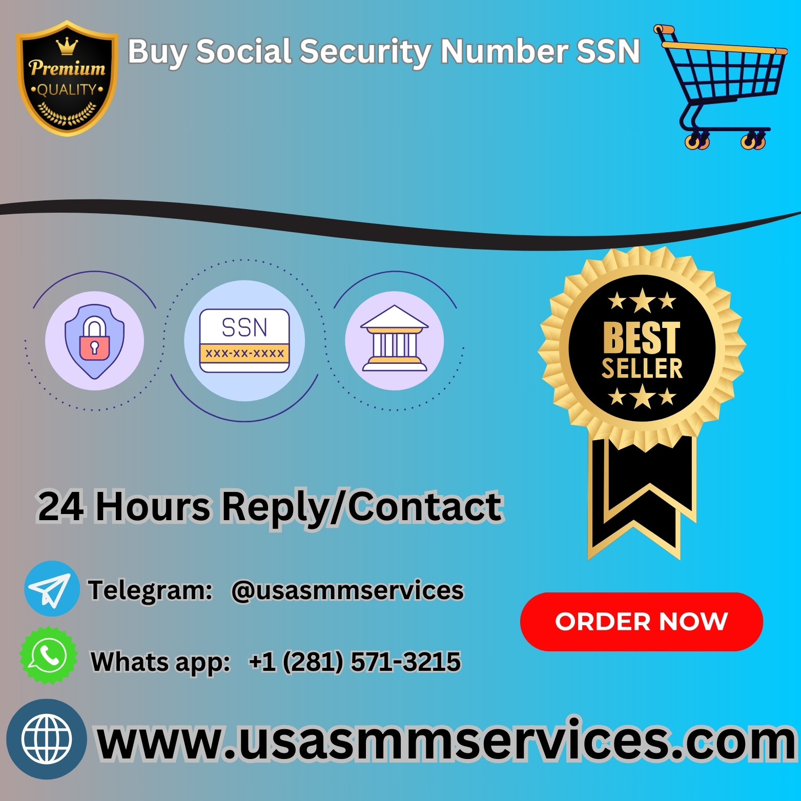 Buy Social Security Number SSN - usasmmservices 2024