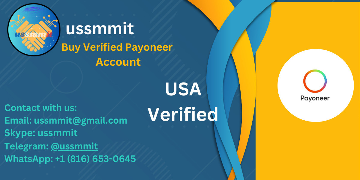 Buy Verified Payoneer Account-100% Best Quality at Cheap Price ussmmit provides USA, UK phone verified .....