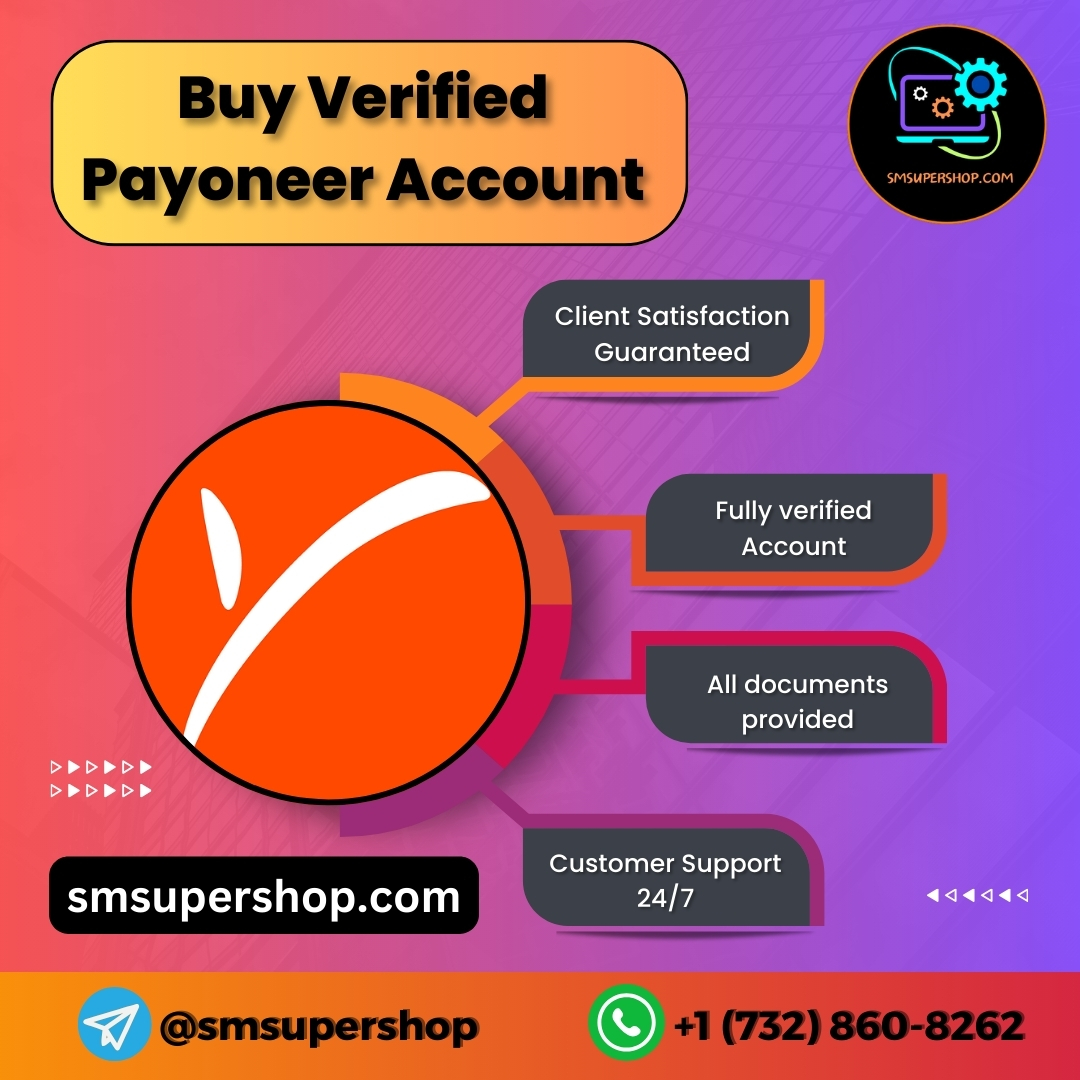Buy Verified Payoneer Account - 100% Best Quality, Verified