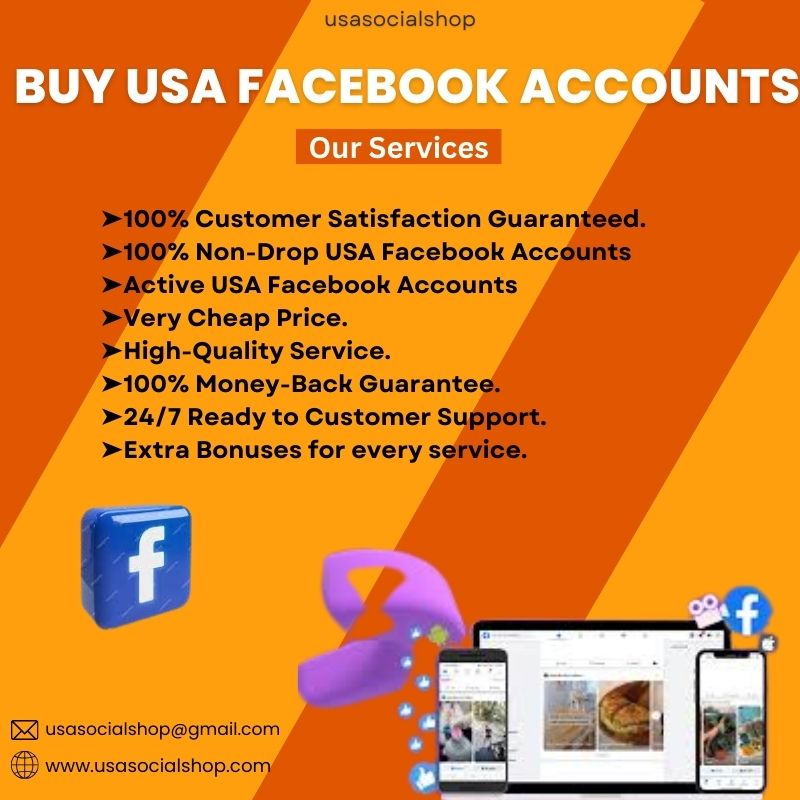 Buy USA Facebook Accounts-100% Unique & USA Verified FB