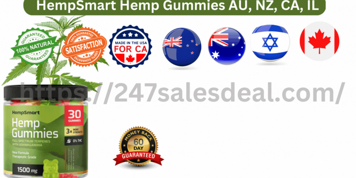 Smart Hemp Gummies AU, NZ, CA, IL Reviews [Updated 2024]