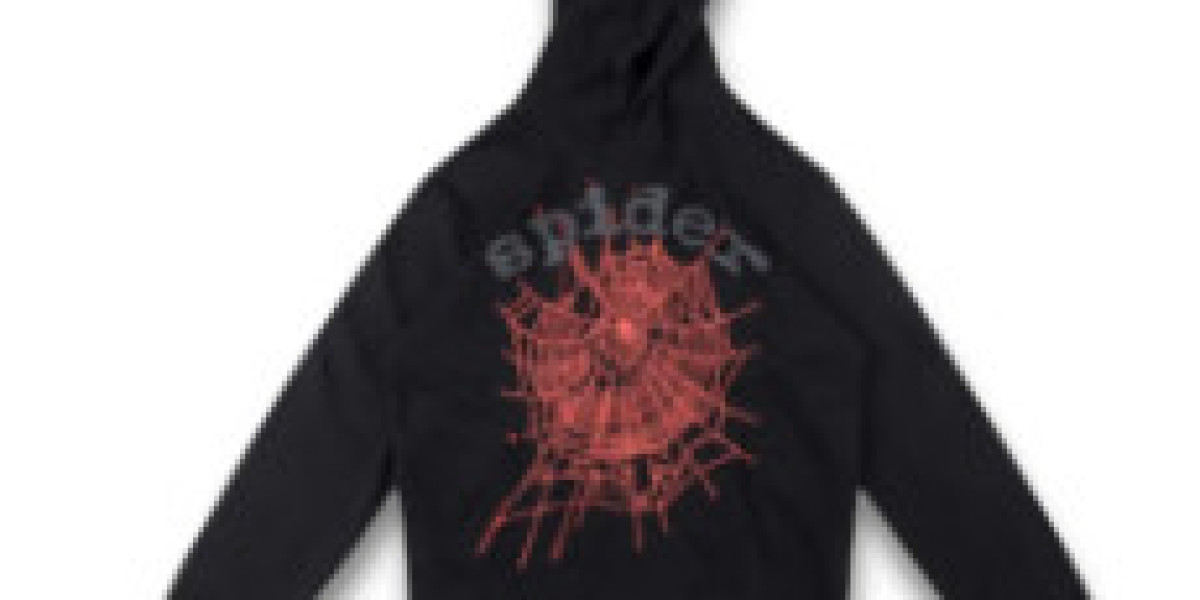 sp5der hoodie black