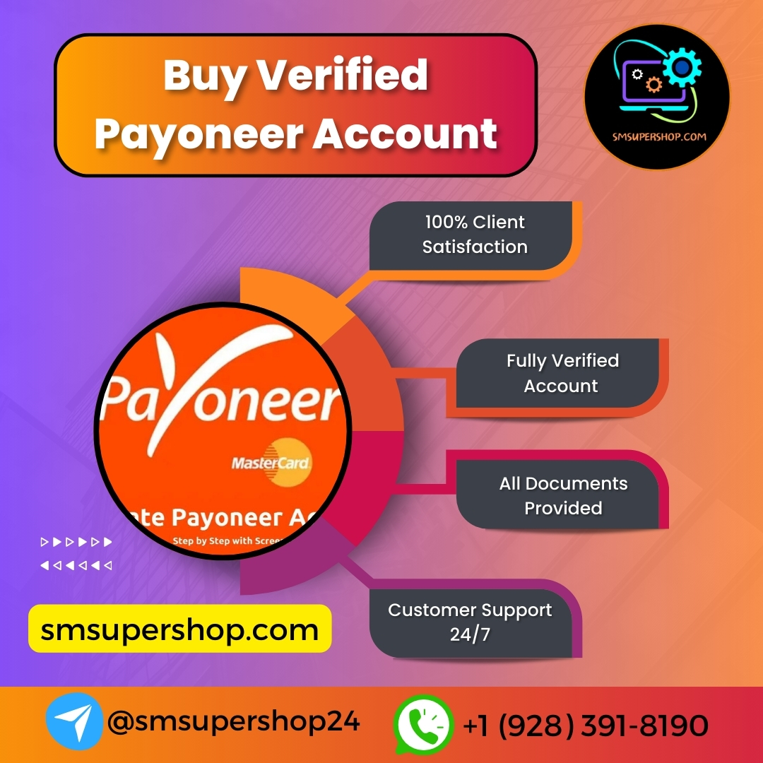 Buy Verified Payoneer Account - 100% Best Quality, Verified