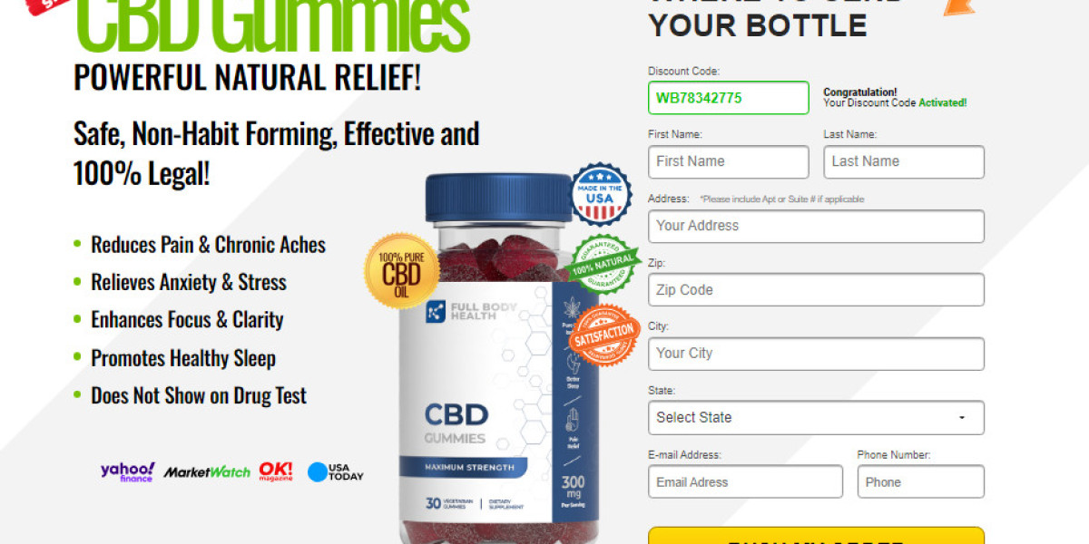 Full Body Health CBD Gummies Benefits, Working, Price In United State (USA)