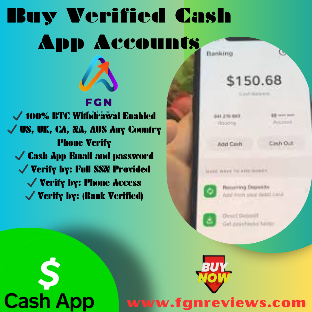 Buy Verified Cash App Account-100% BTC Withdrawal Enabled...