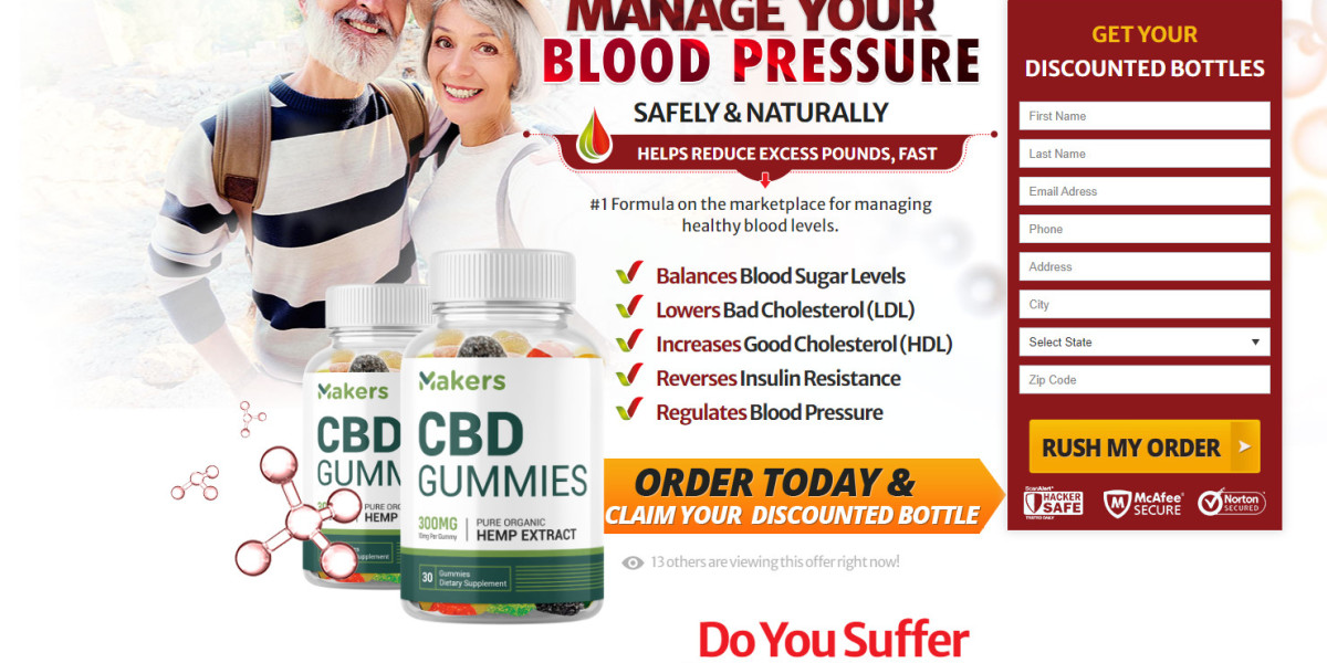 Makers CBD Blood Pressure Gummies Official Website, Reviews [2024] & Price For Sale In USA