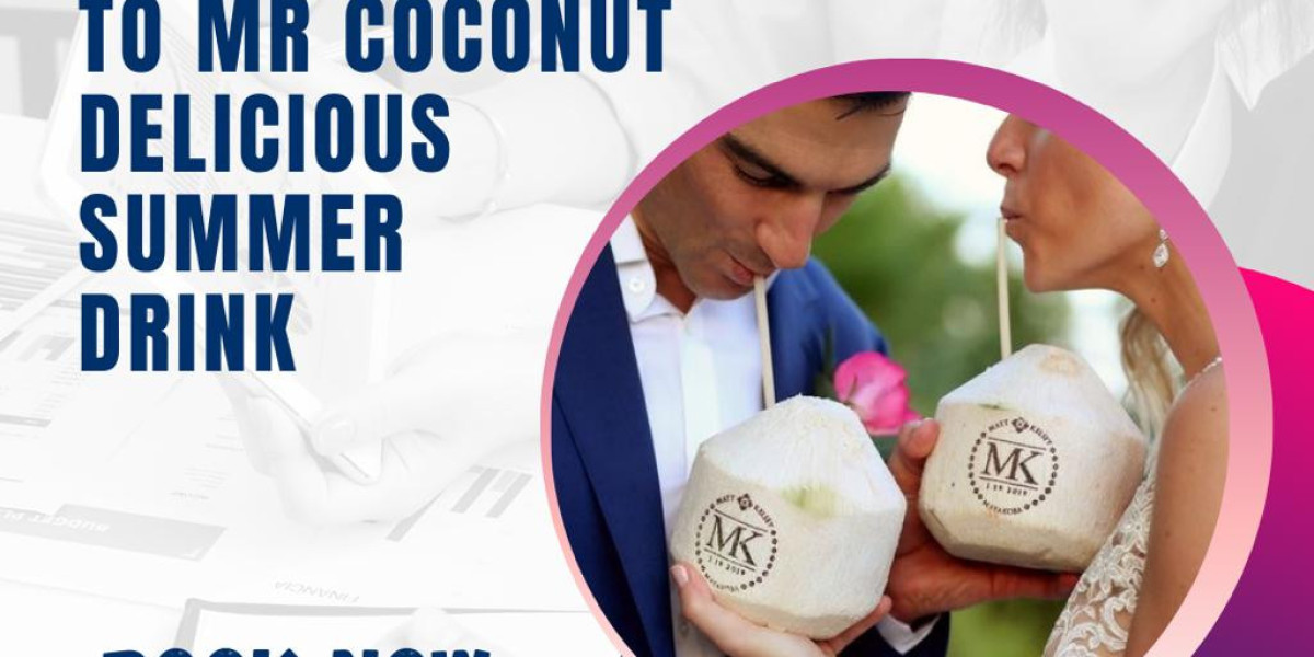 Say 'I Do' to These Delicious Summer Wedding Welcome Drinks from Mr. Coconut