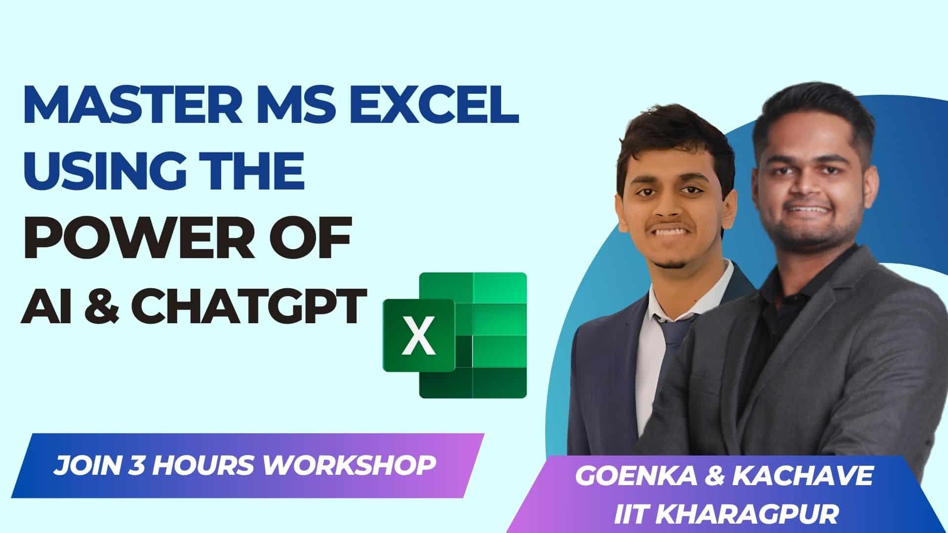 Advance Data Analytics Using MS Excel - Office Master
