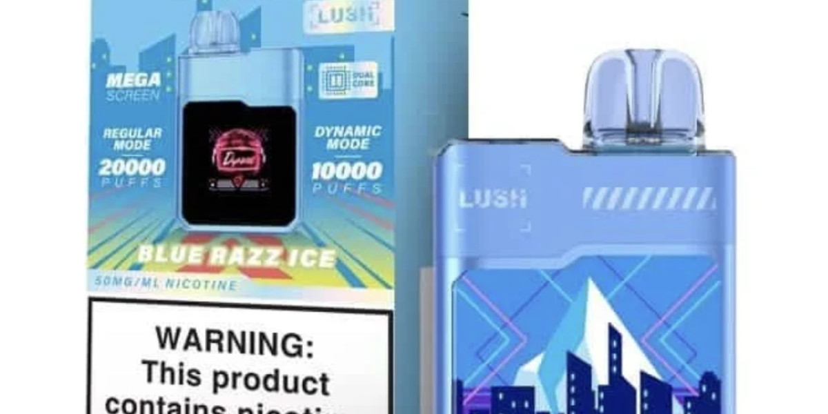 Digi Lush Box 20000: Blue Razz Ice Disposable Vape Review