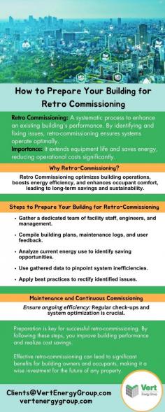 Get your building retro-commissioning ready with our expert tips. Asse