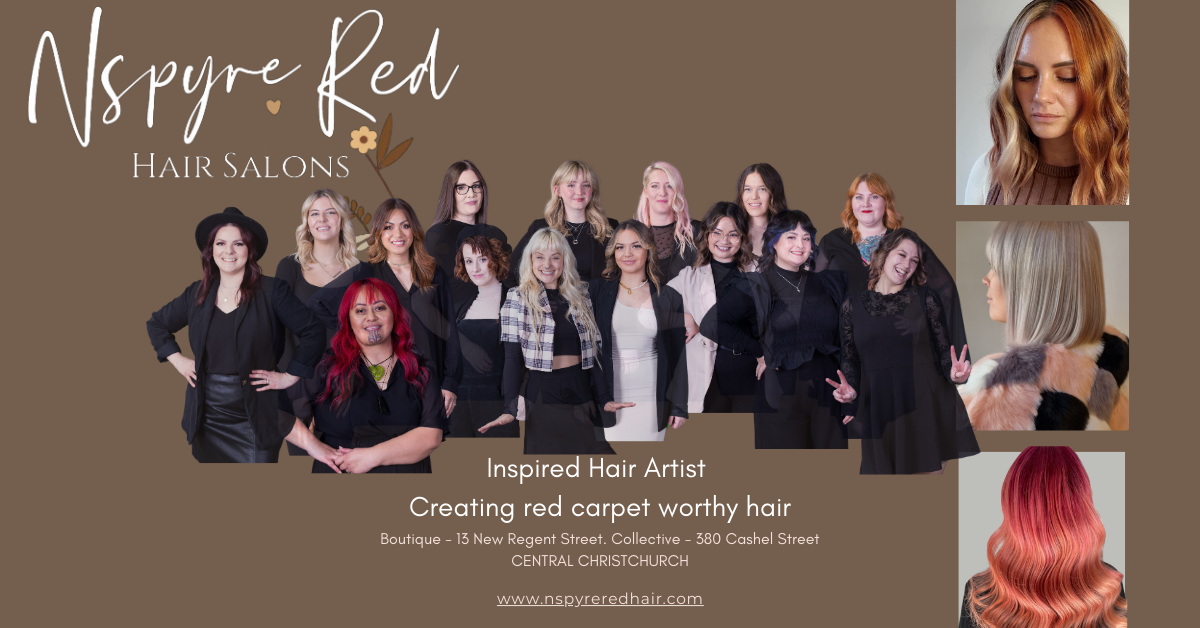 Hairdressers and Hair Salon Christchurch | Nspyre Red Hair