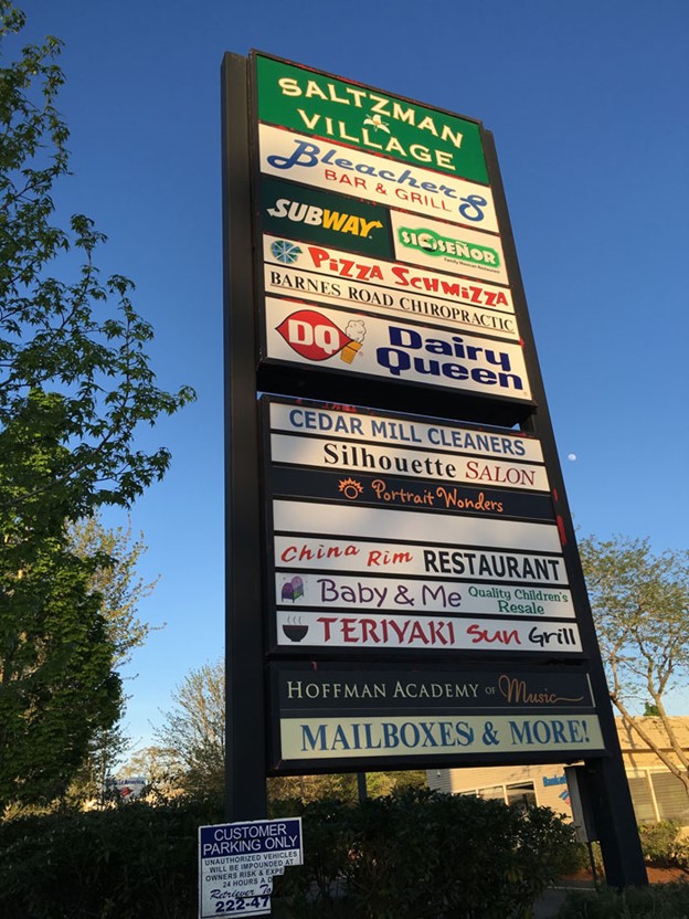 Elevate Your Business Visibility with Striking Pylon Signs