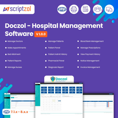 Doczol Hospital Management Software - Scriptzol Profile Picture