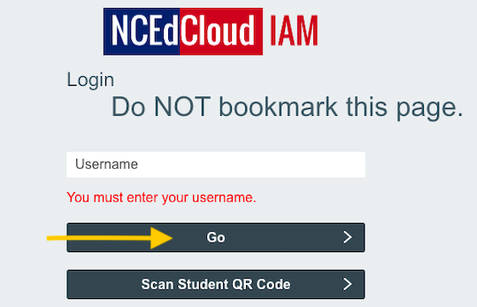 NCEdCloud Login - IAM - NC Education Cloud Portal