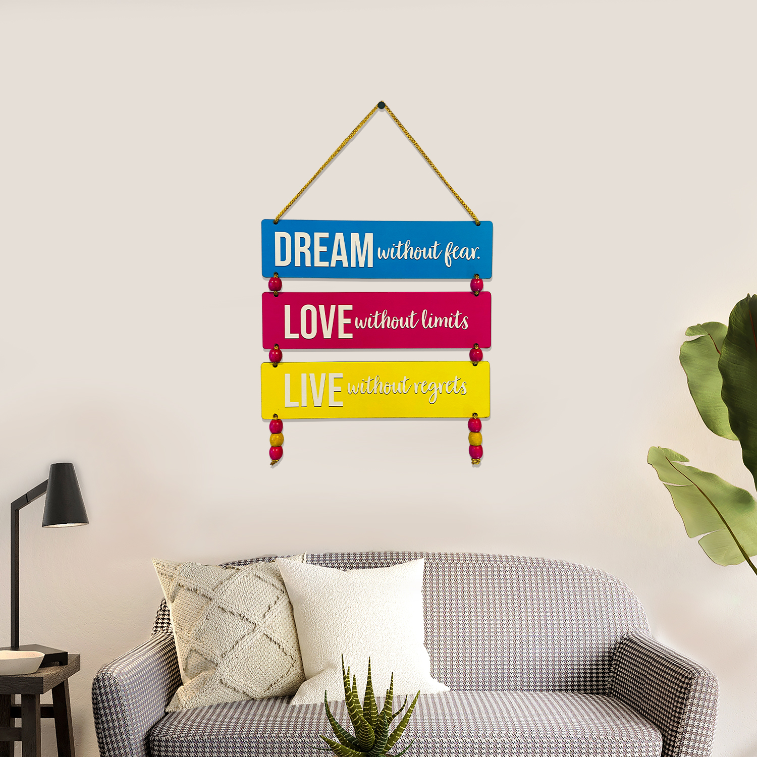 BookYourGift | Dream Love Live Wooden Wall Hanging
