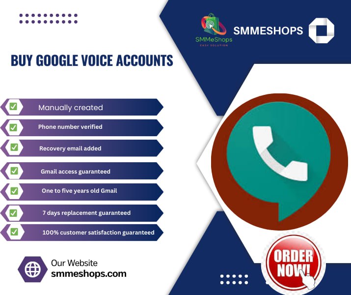 Buy Google Voice Accounts - Calling and Texting with Google Voice