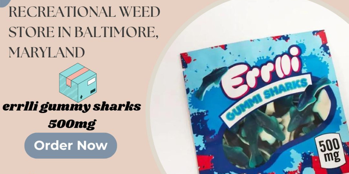 Dive into Bliss with Errlli Gummy Sharks 500mg: A Deep Dive into Cannabis Edibles