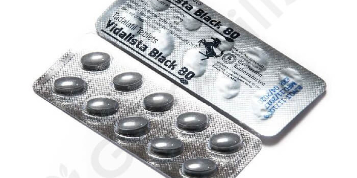 Vidalista black 80 (Tadalafil) - Men's Health Erectile Dysfunction Pills