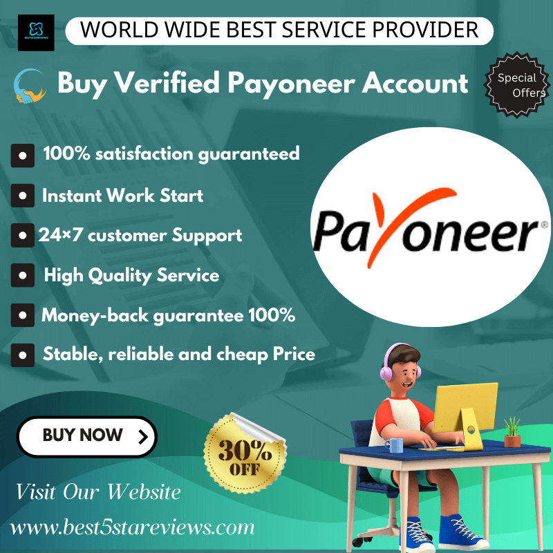 Buy Verified Payoneer Account- 100% Verified Account