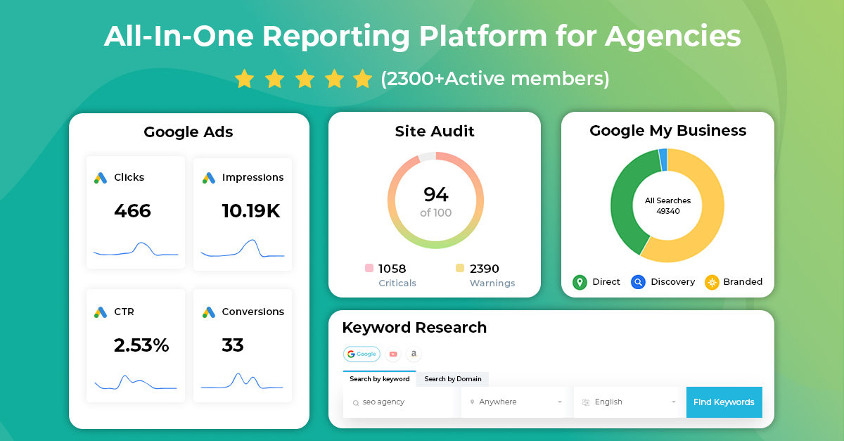 Website Audit | Agency Dashboard