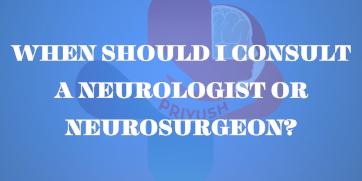 When should I consult a neurologist or neurosurgeon?