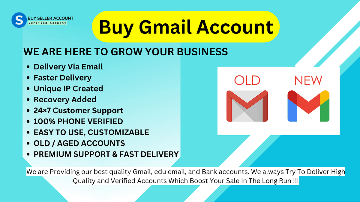 How to Buy a Fresh Gmail Account ( PVA & Aged ) | by Diane Rivera | Jul, 2024 | Medium