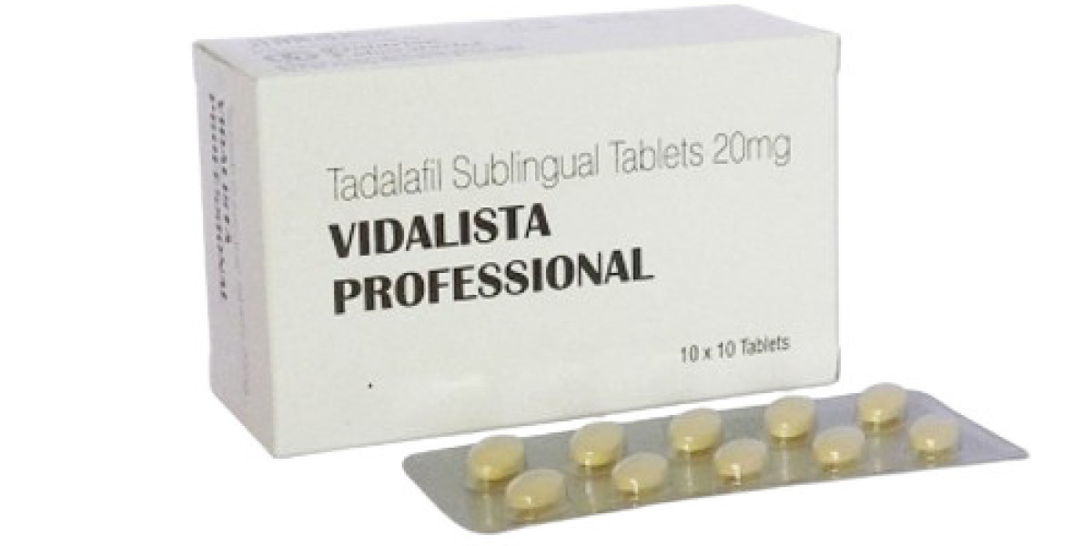 Get Strong Supplements for Male Erections with Vidalista Professional