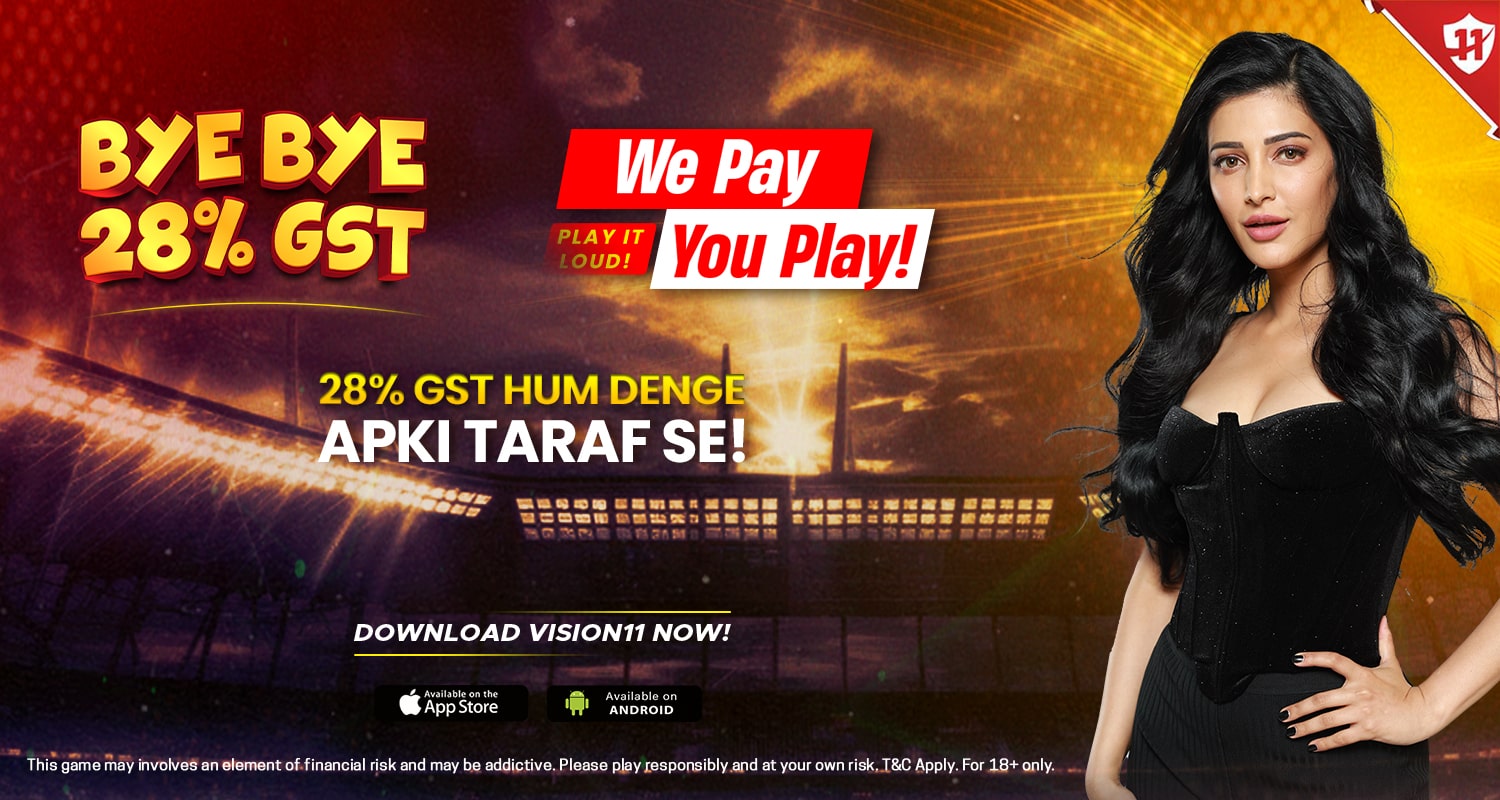 GST Free Fantasy Sports App | Play Tax-Free with Vision 11
