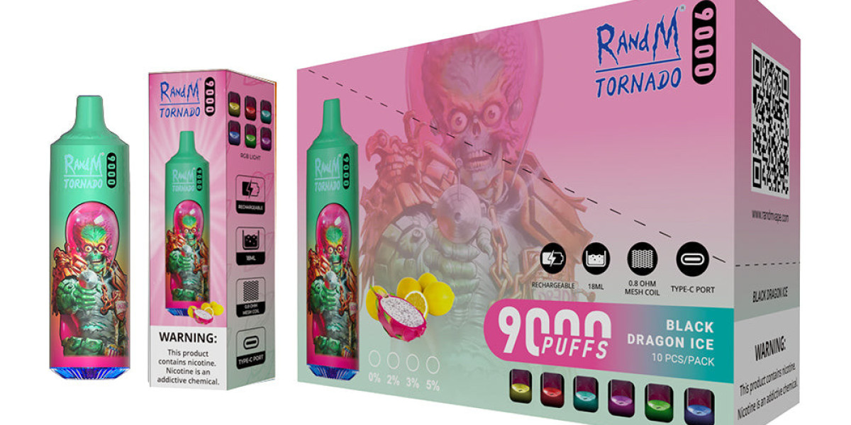 Discover the Ultimate Vaping Experience with RandM Tornado 9000 at Vape Gen UK