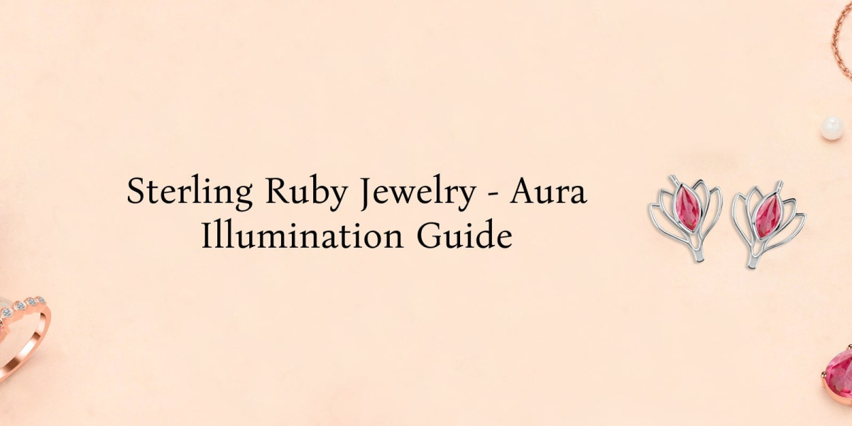 Celestial Shine: Sterling Ruby Jewelry that Illuminates Your Aura