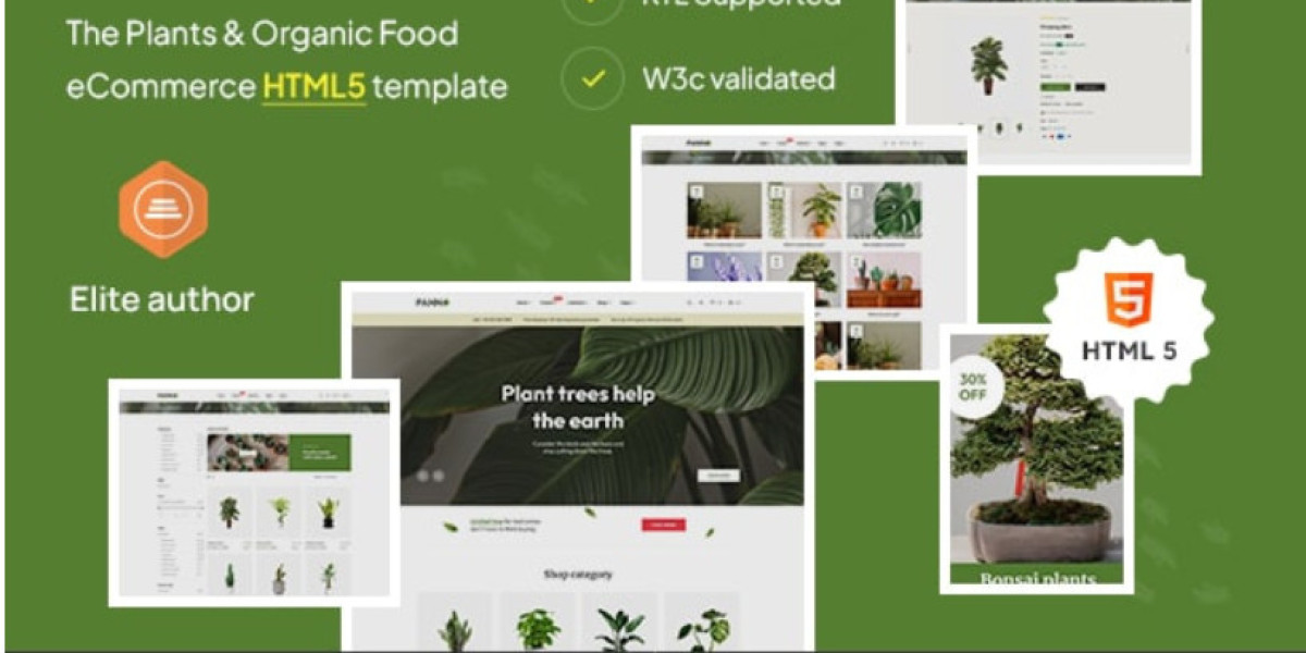 Panno - The Plants & Organic Food eCommerce HTML5 template