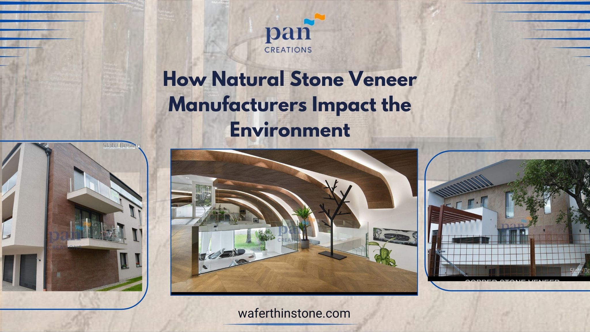 How Natural Stone Veneer Manufacturers Impact the Environment