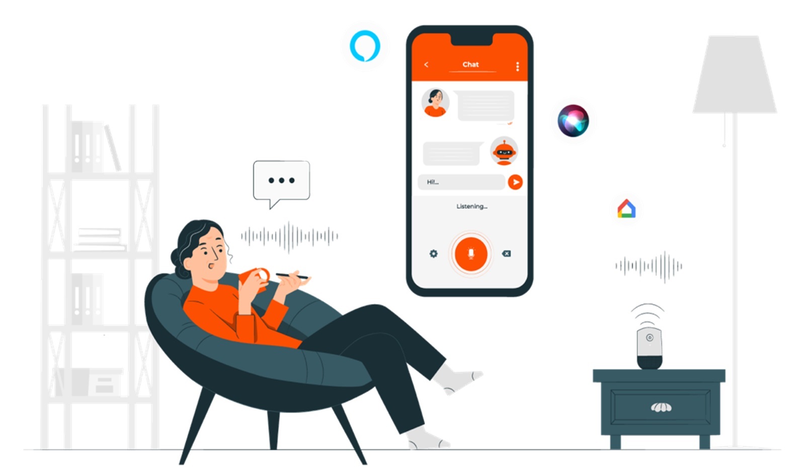 Voice Chatbot - AI Voice Automation Chatbot Support