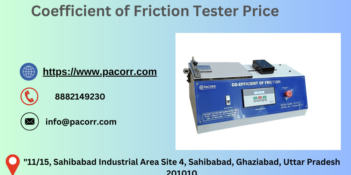 A Complete Buyer’s Guide to Selecting the Right Coefficient of Friction Tester for Your Industry