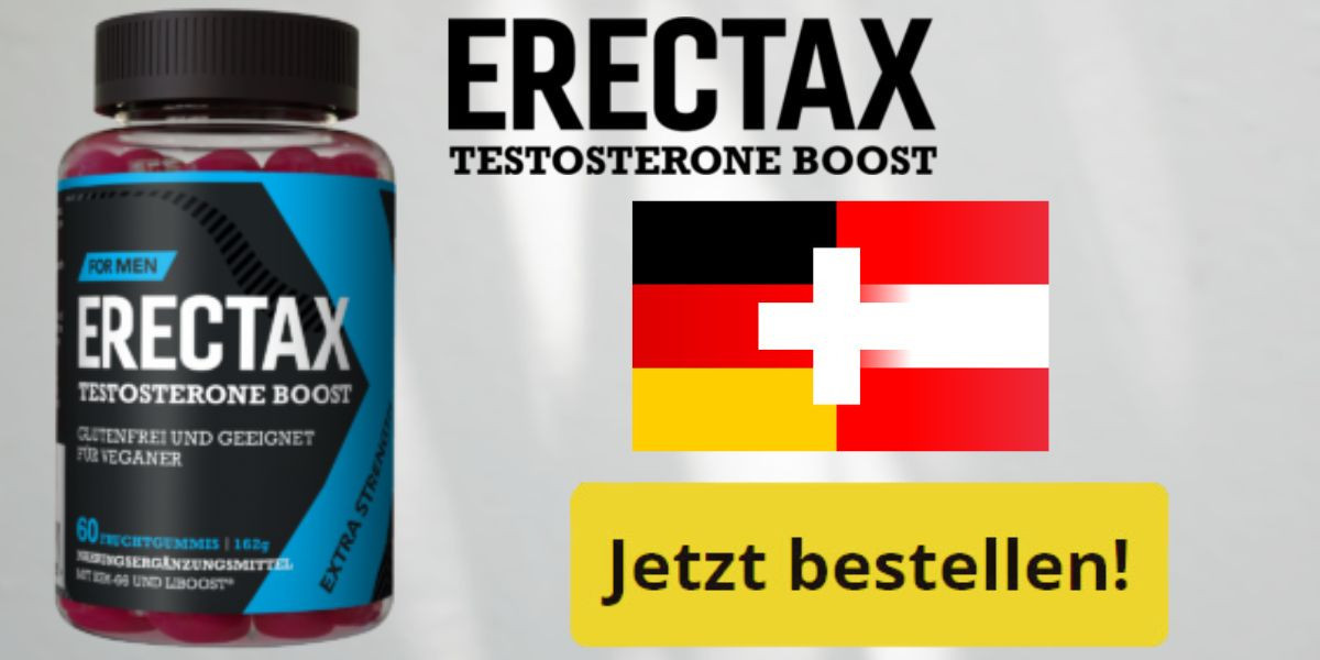 Erectax Testosterone Booster DE, AT, CH (Deutschland) Bewertungen [Aktualisiert 2024]: Offizielle Website, Wirkung, Kauf