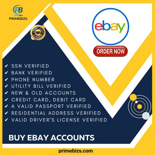 Buy eBay Accounts - 100% Safe & US, UK New & Old Accounts