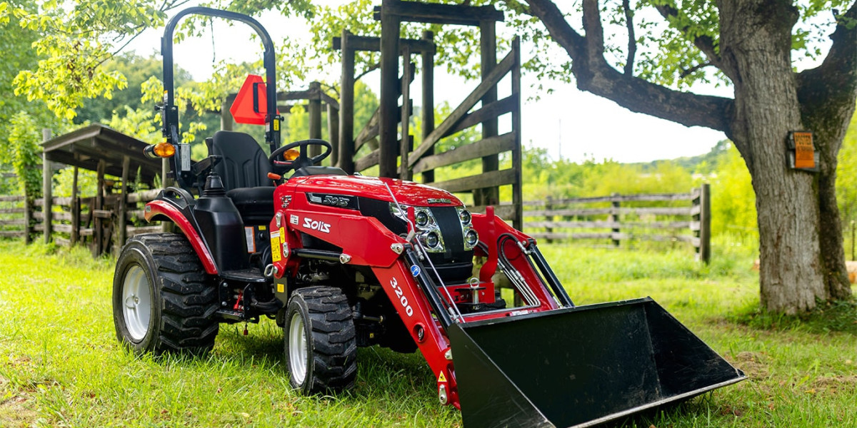 Solis Tractors Are Equipped With Various Attachments.