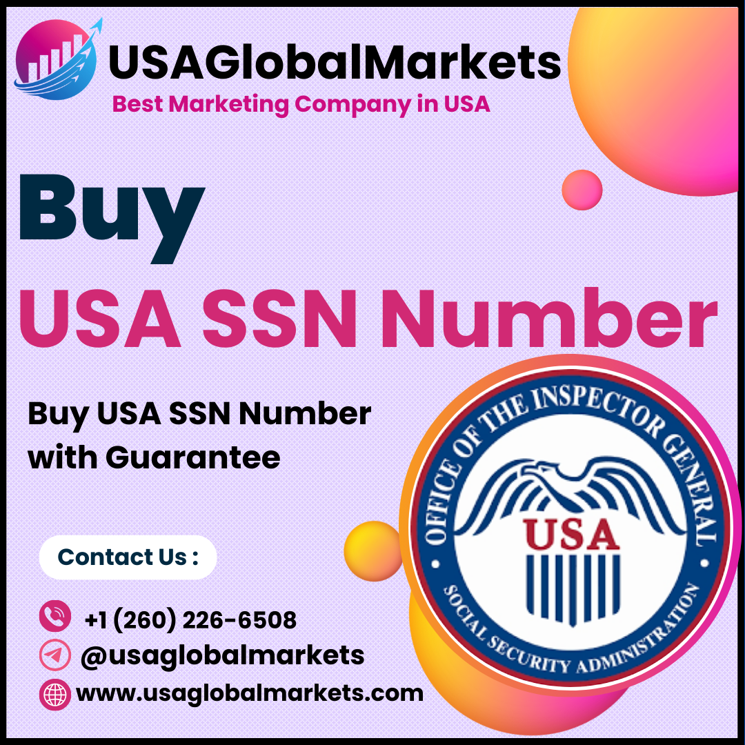 Buy SSN Numbers - 100% Legit Social Security Numbers USA