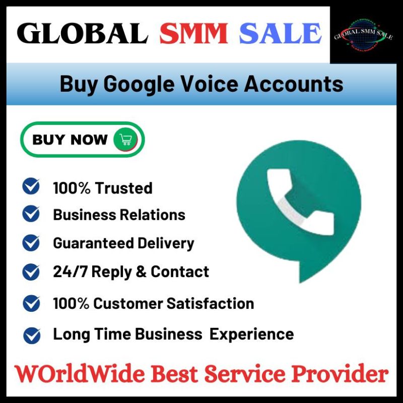 Buy Google Voice Accounts - 100% Best Quality Google Voice.