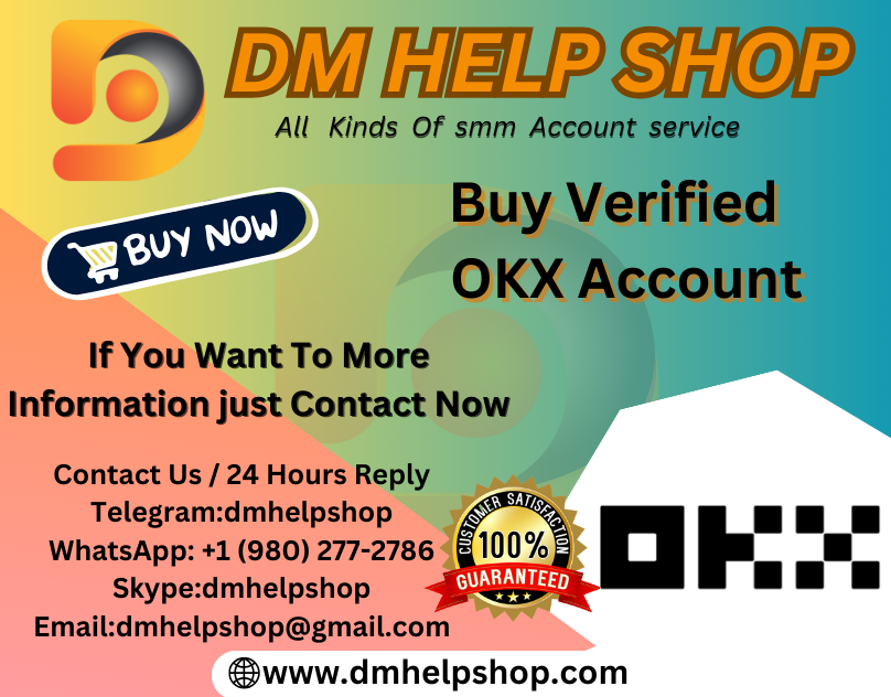 Buy Verified OKX Accounts best quality 100%...