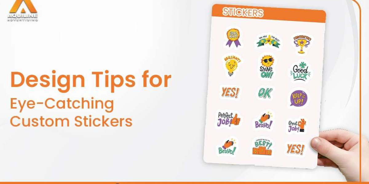 Design Tips for Eye-Catching Custom Stickers