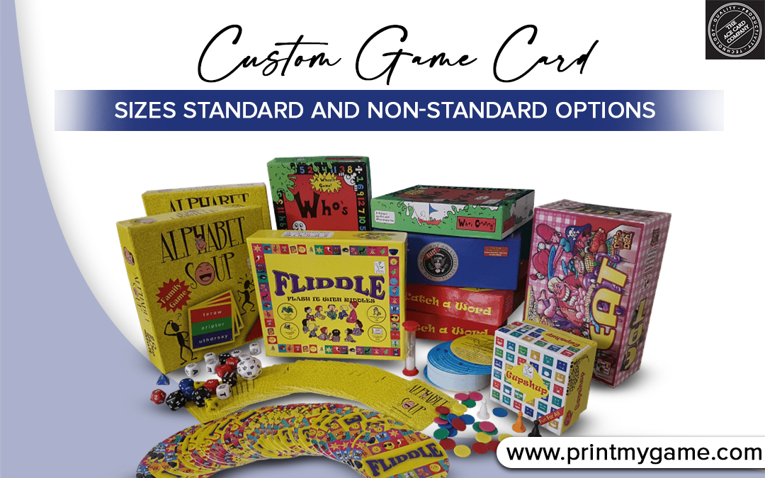 Custom Game Card Sizes: Standard and Non-Standard Options – THE ACE CARD COMPANY