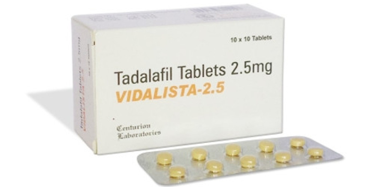 Vidalista 2.5 - The Best Drug For Men ED