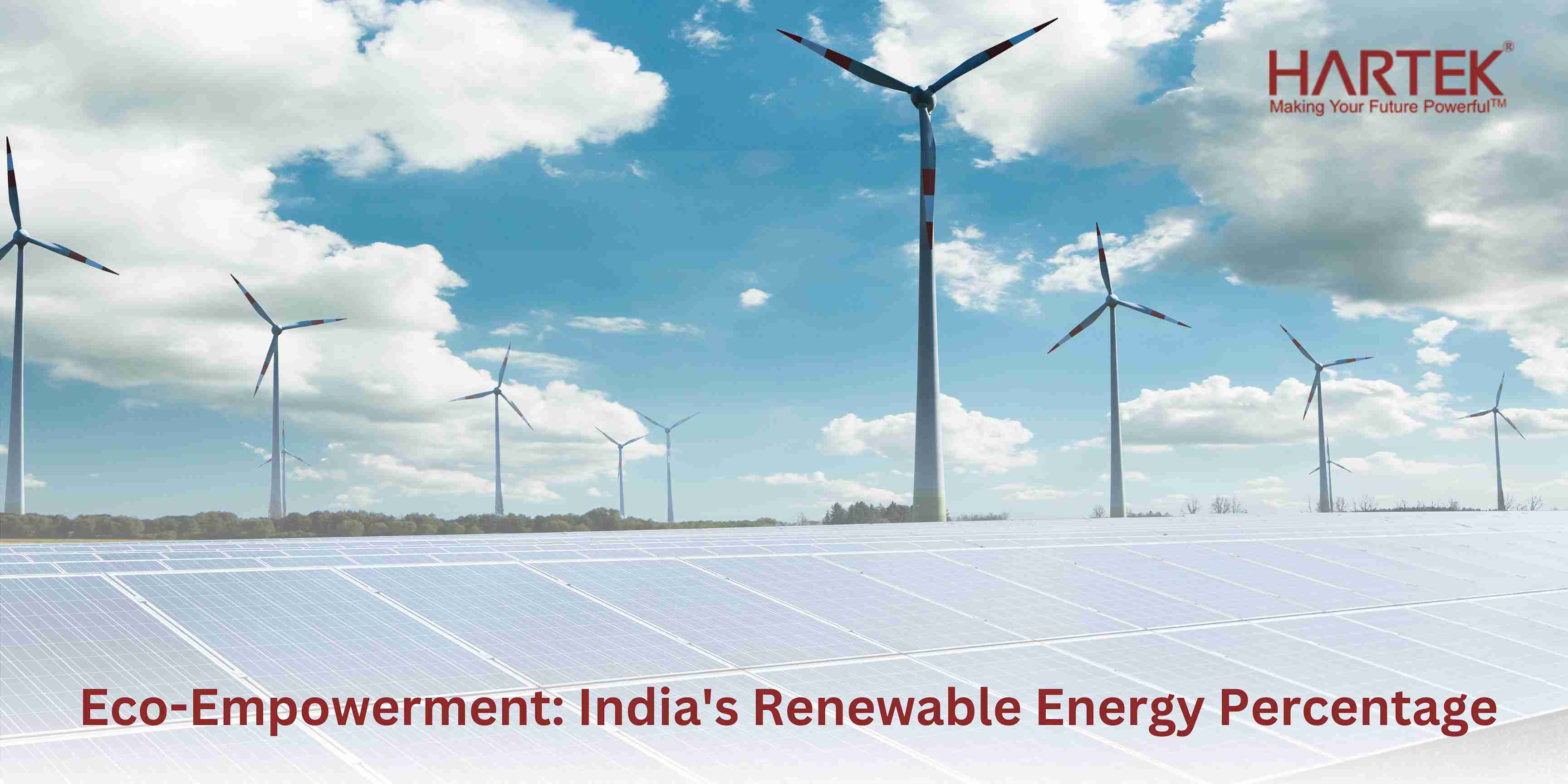 Renewable Energy Percentage in India: A Breakdown | Hartek Group - EPC