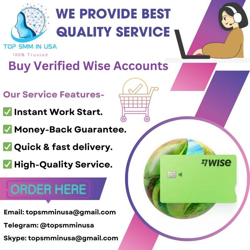 Buy Verified Wise Accounts - Top SMM In USA