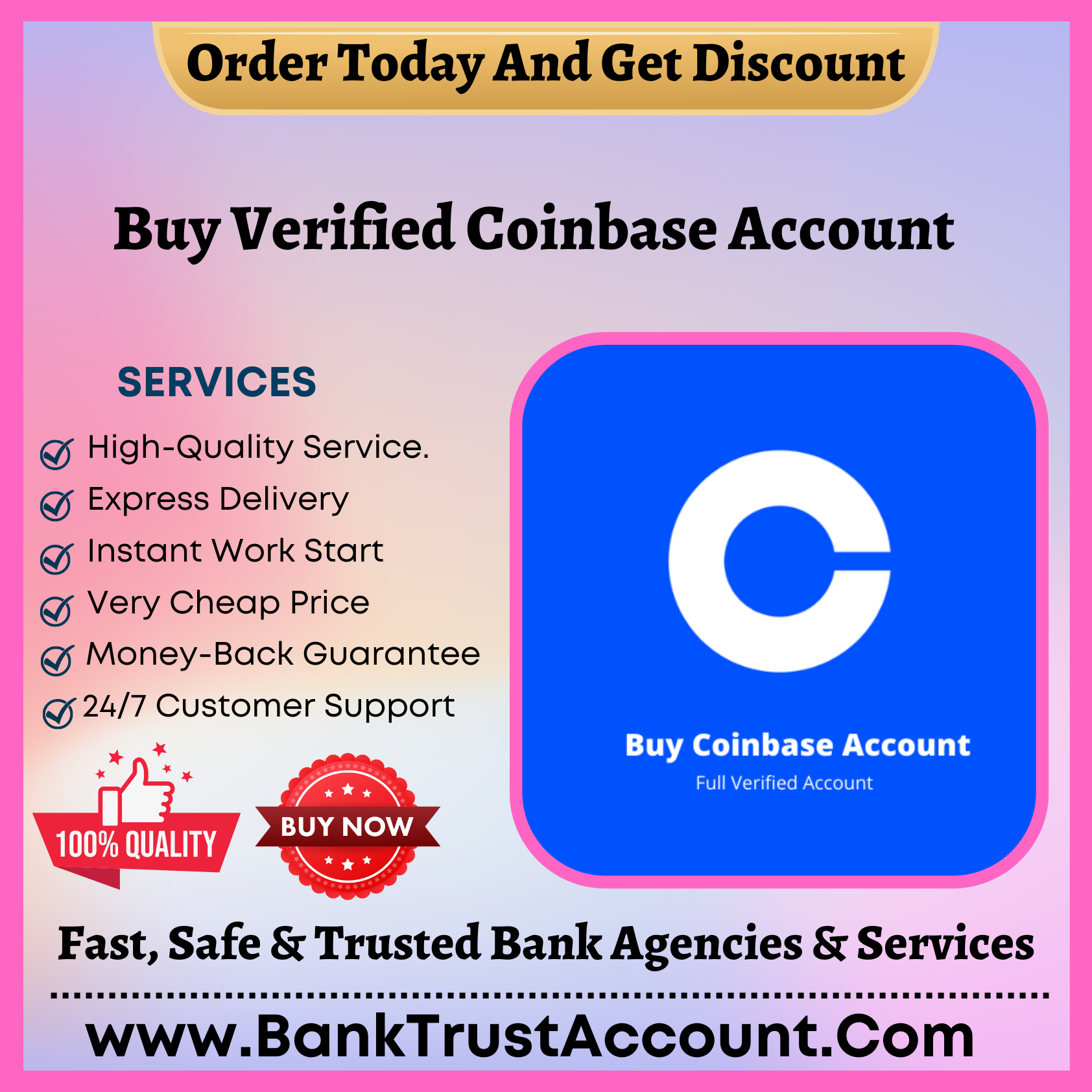 Buy Verified Coinbase Account - Instant Delivery