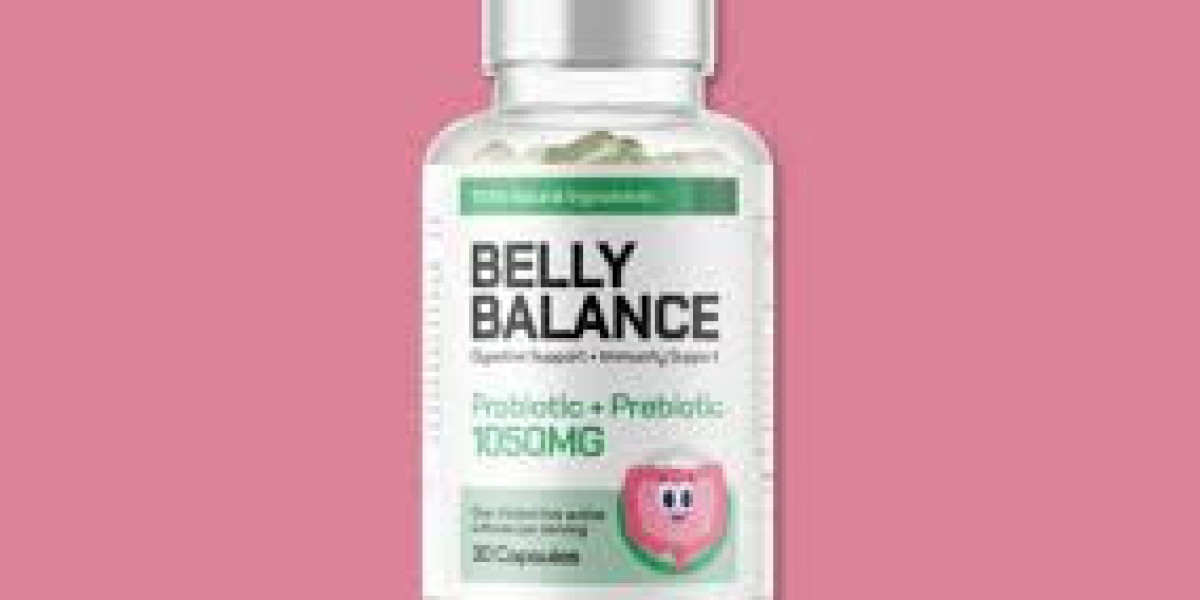 What is the primary purpose of the prebiotic fiber included in Belly Balance Probiotics?