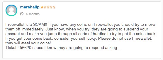 FRWT crypto wallet review: it’s a total scam! – Freewallet is scam